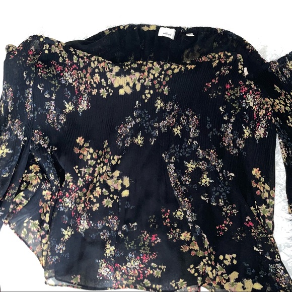 Aritzia Wilfred off-the-shoulder blouse / size XL - Picture 2 of 2